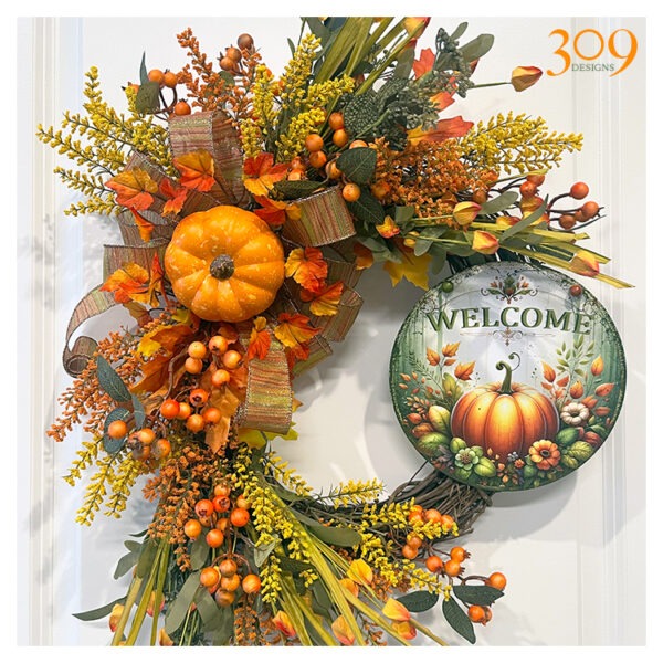 Pumpkin Spice Wreath