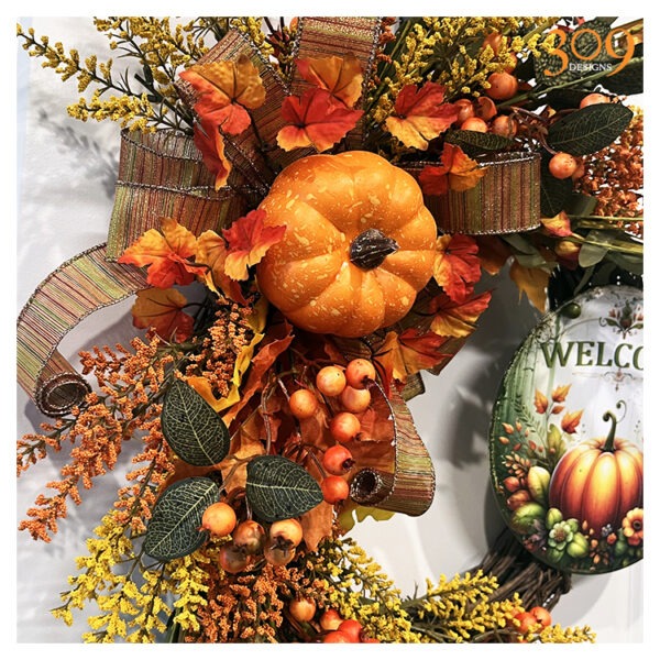 Pumpkin Spice Wreath